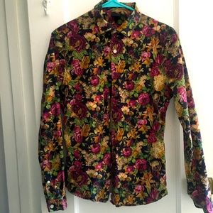 Floral ASOS button-down, only worn once